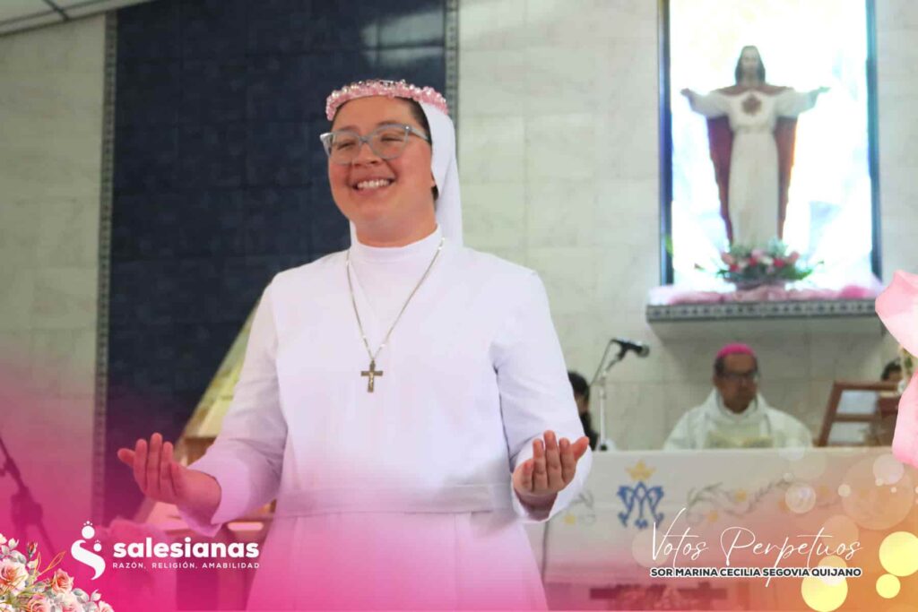 Un “sí para siempre”: Sor Marina Segovia profesa sus votos perpetuos como Hija de María Auxiliadora